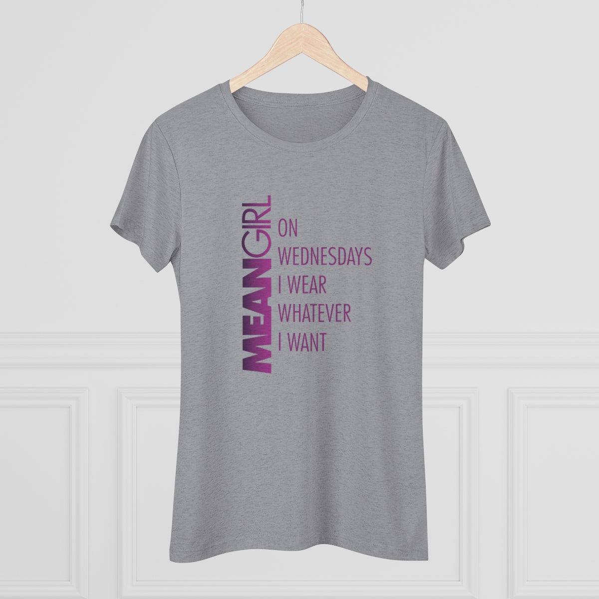 Mean Girls On Wednesdays We Wear Pink Parody- WomenBrainStorm Tees