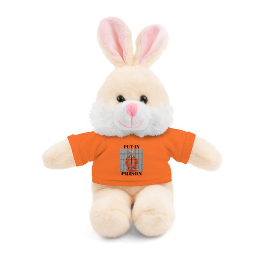 Put-in Prison- Put Putin in Prison-Stuffed Animals with TeeBrainStorm Tees