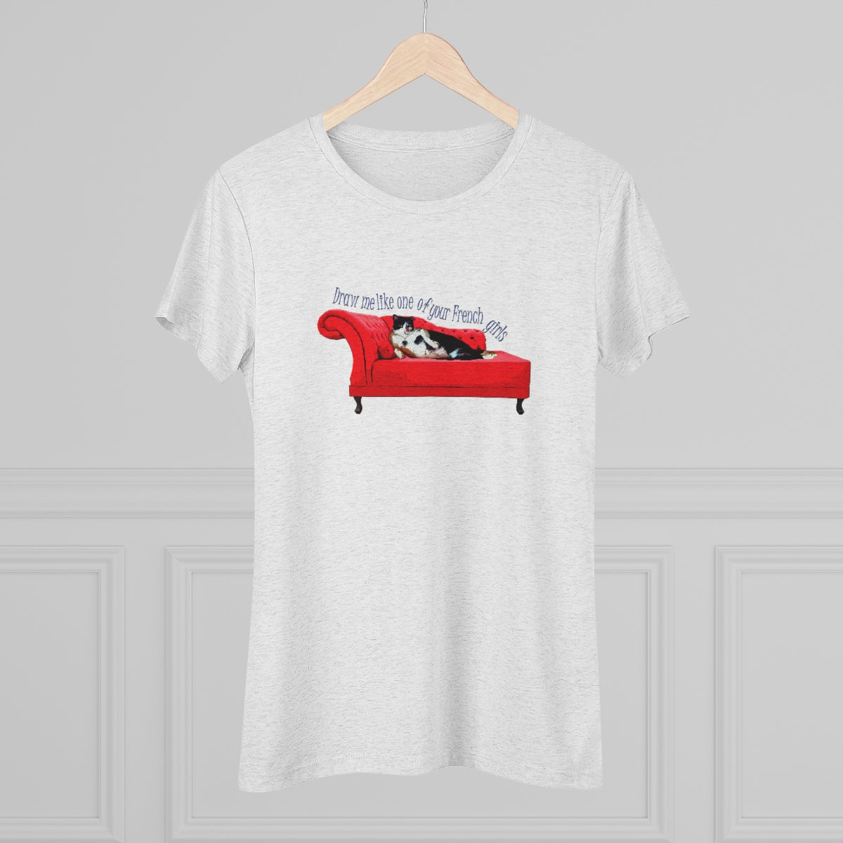 Titanic Chonky Cat- Draw me like one of your French girls- WomenBrainStorm Tees