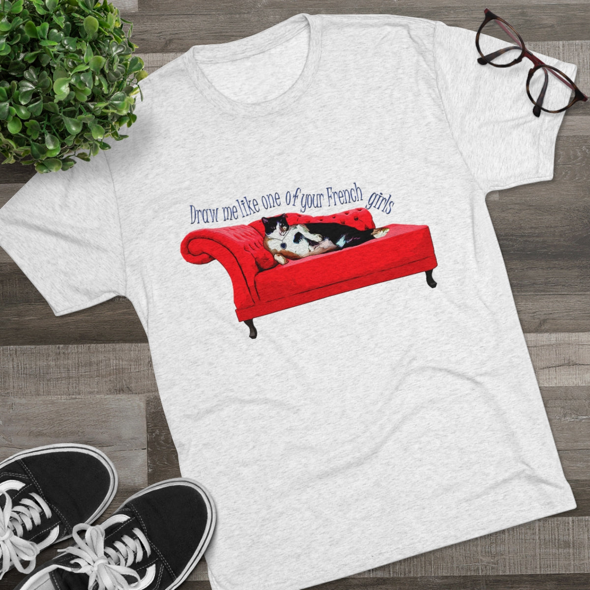 Titanic Chonky Cat- Draw me like one of your French girls- MenBrainStorm Tees