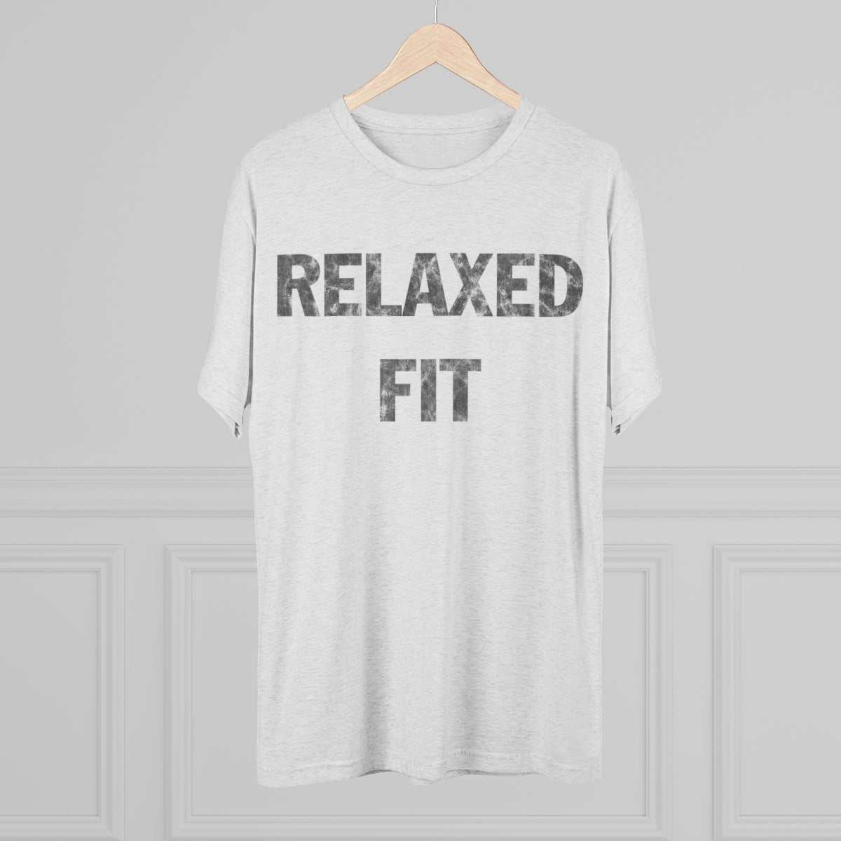 Relaxed Fit words tee- MenBrainStorm Tees