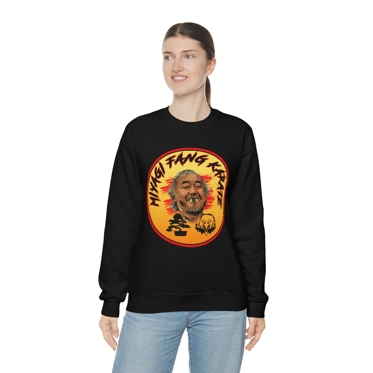 Mr. Myagi Fang - Cobra Kai - Unisex Heavy Blend™ Crewneck Sweatshirt