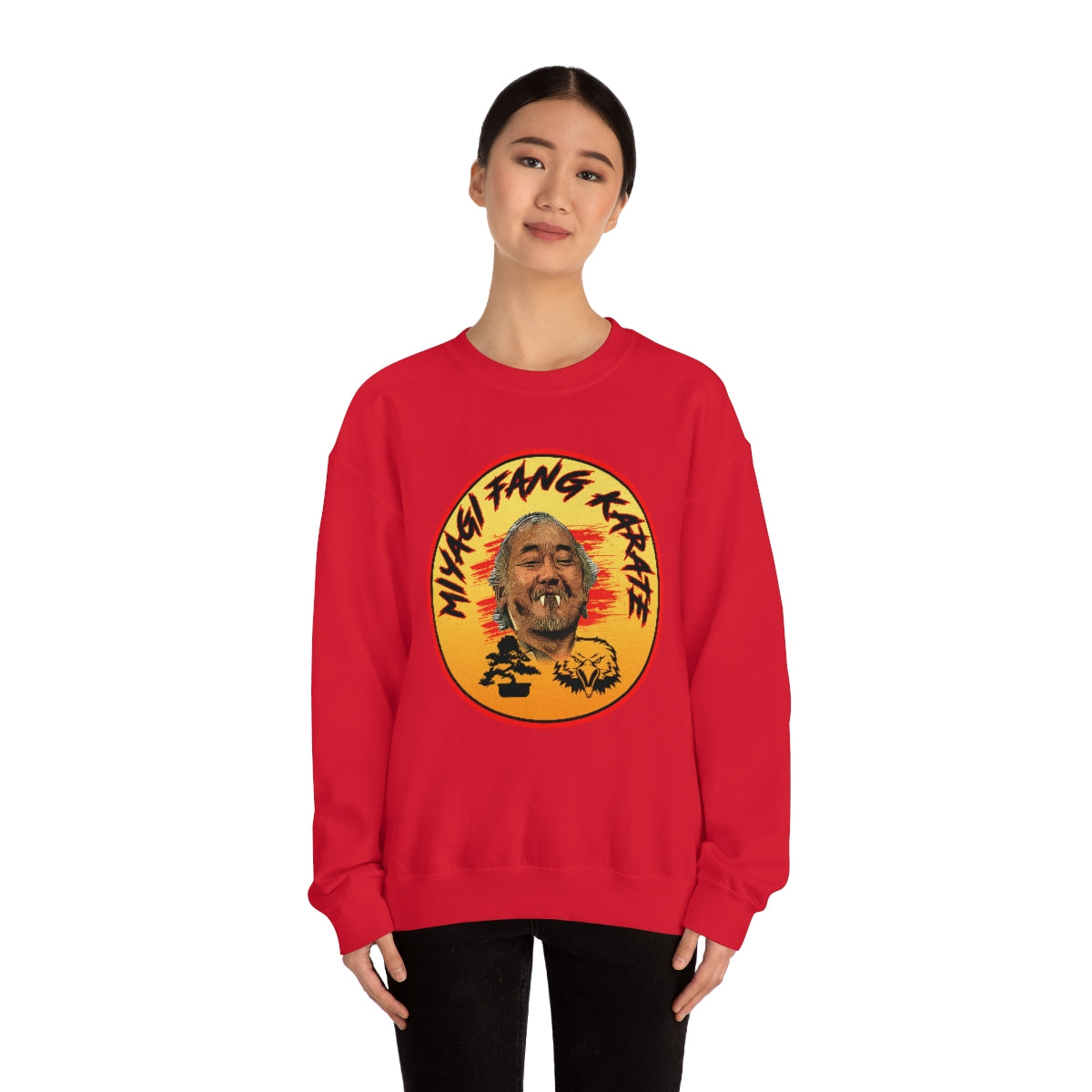 Mr. Myagi Fang - Cobra Kai - Unisex Heavy Blend™ Crewneck Sweatshirt