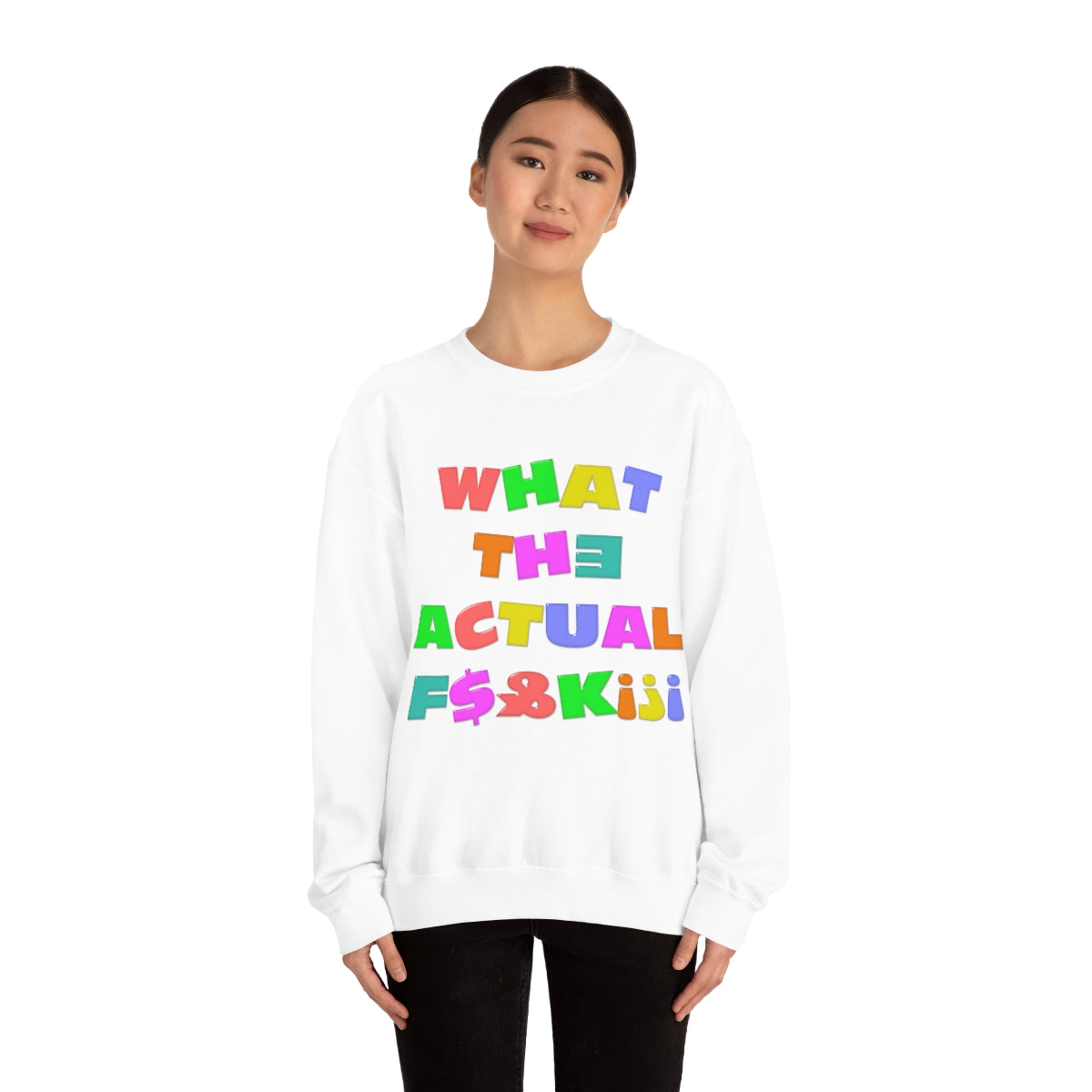 What The Actual F[product_title]K!?! Bright Letters Censored- Unisex Heavy Blend™ CBrainStorm Tees