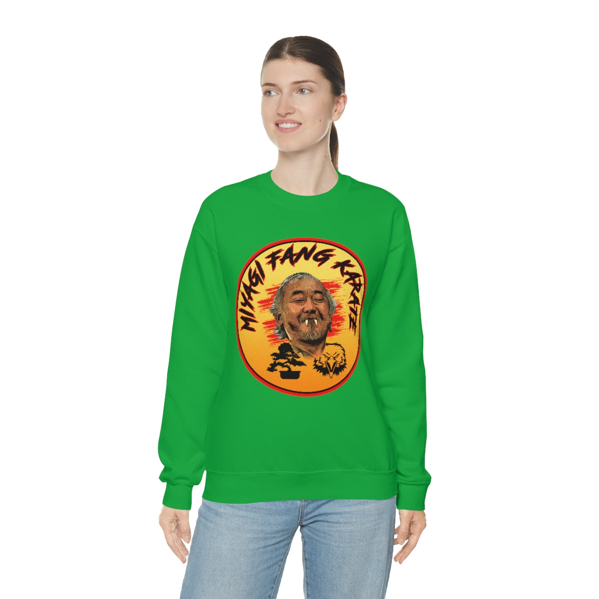 Mr. Myagi Fang - Cobra Kai - Unisex Heavy Blend™ Crewneck Sweatshirt