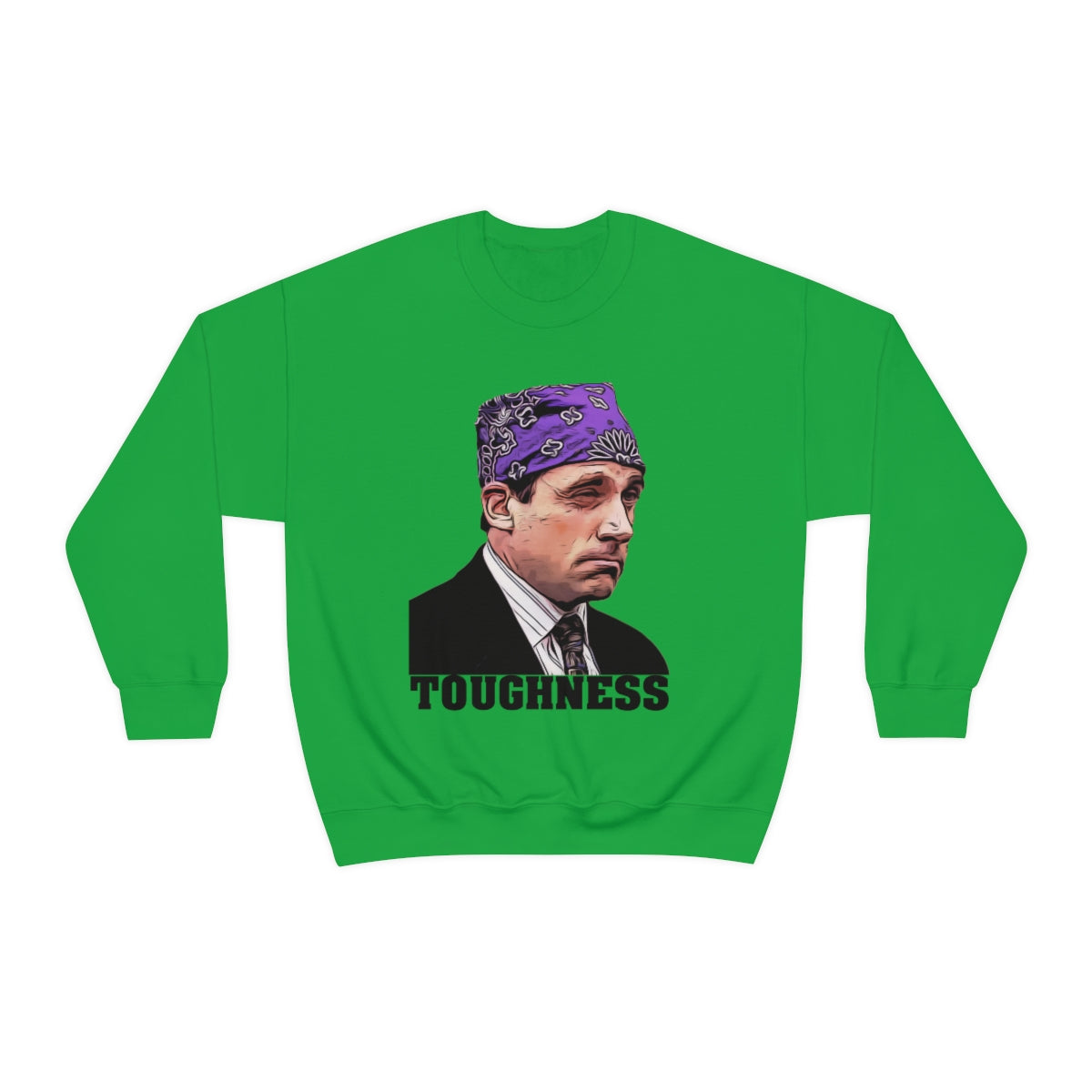 Toughness The Office "Prison Mike" - Unisex Heavy Blend™ Crewneck Sweatshirt