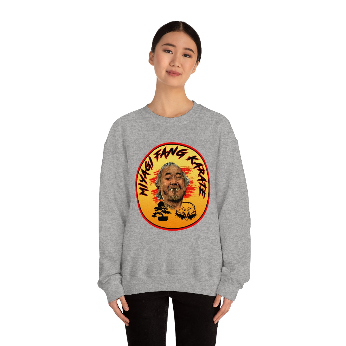 Mr. Myagi Fang - Cobra Kai - Unisex Heavy Blend™ Crewneck Sweatshirt