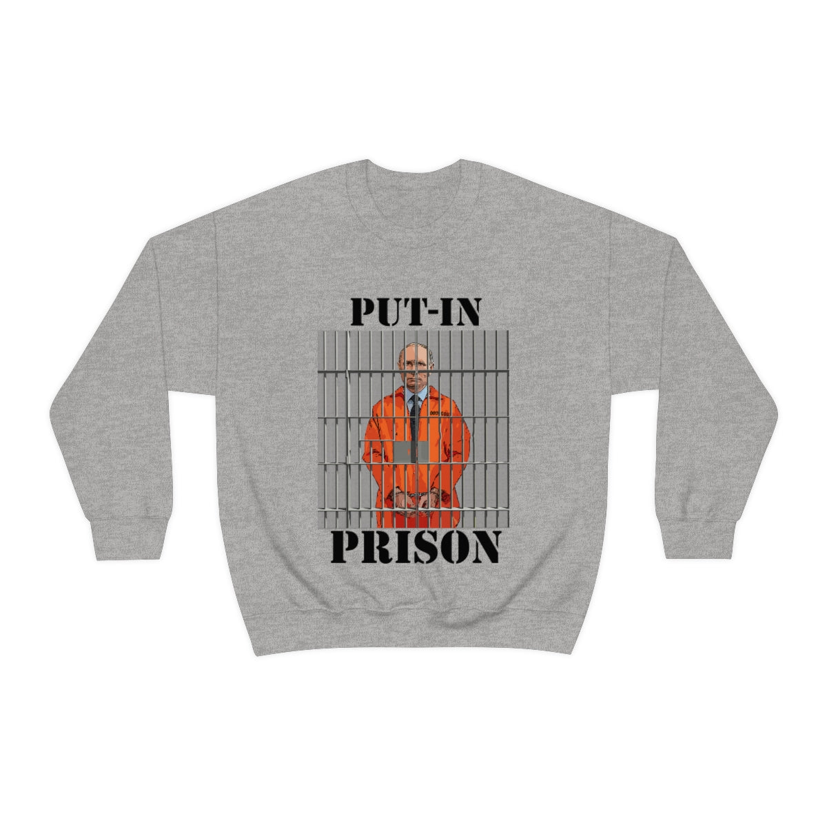 Put-in Prison- Put Putin in Prison- Unisex Heavy Blend™ Crewneck SweatBrainStorm Tees