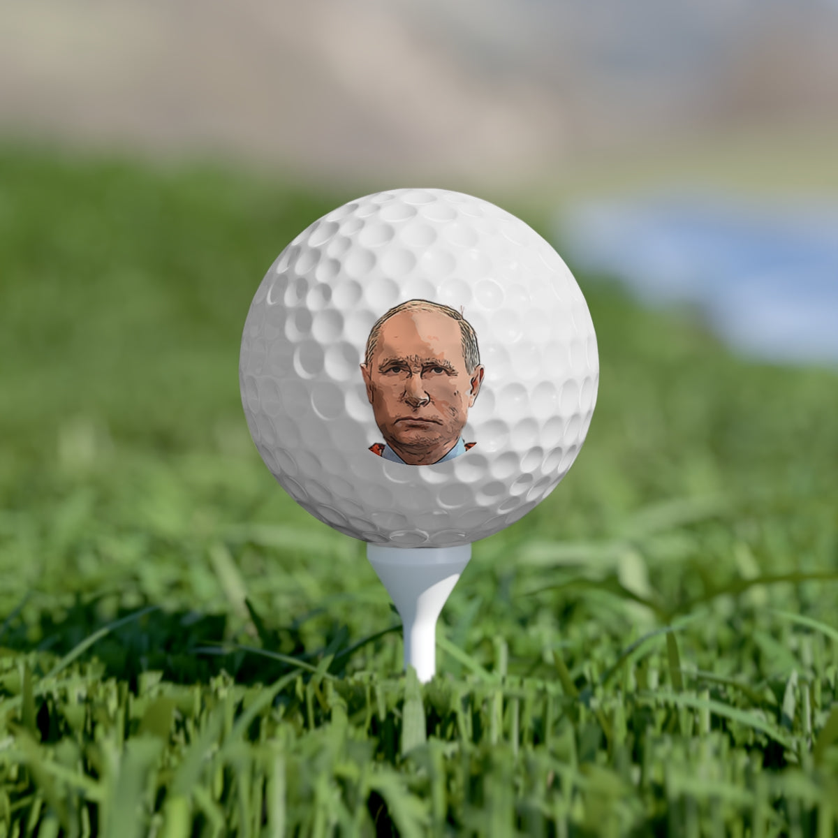 Putting Putin -Golf Balls, 6pcsBrainStorm Tees