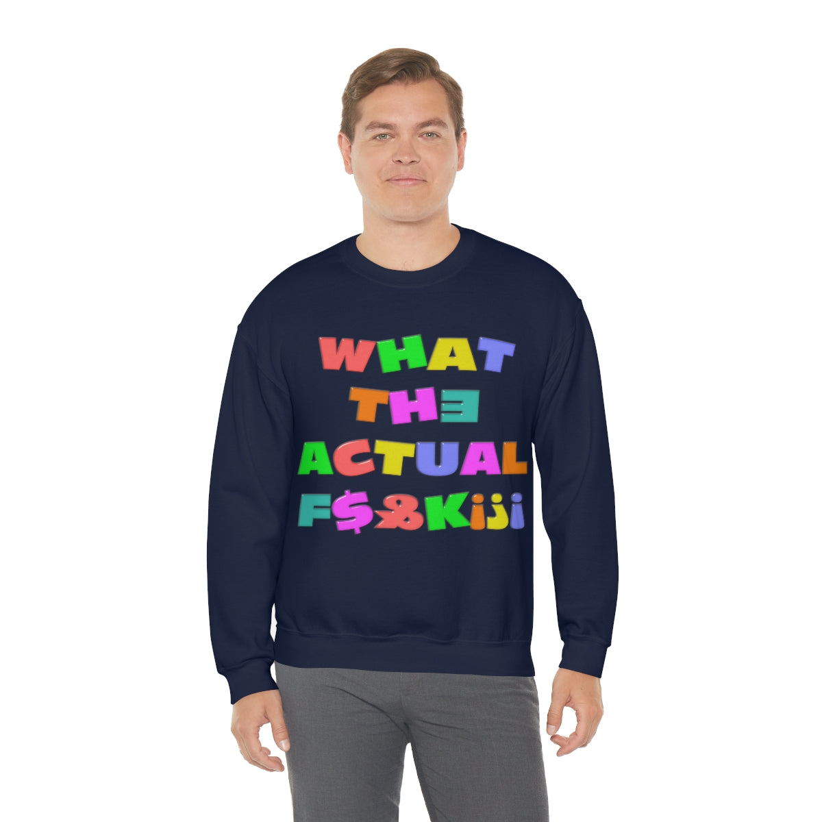 What The Actual F[product_title]K!?! Bright Letters Censored- Unisex Heavy Blend™ CBrainStorm Tees