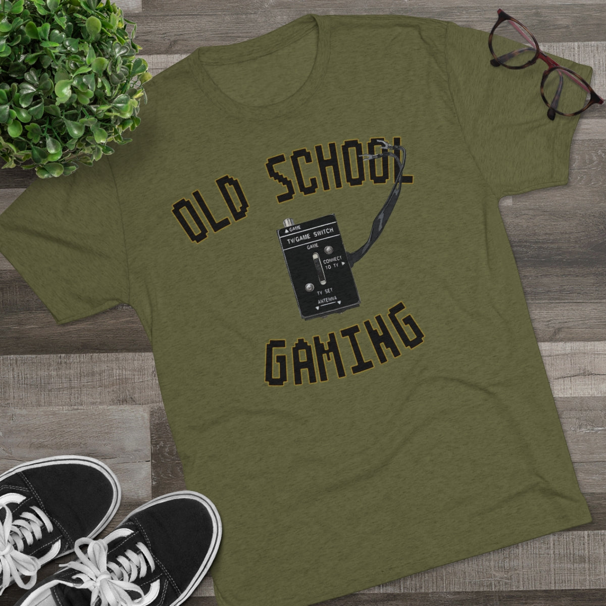 Gaming Switch Adapter- Old School GamingBrainStorm Tees