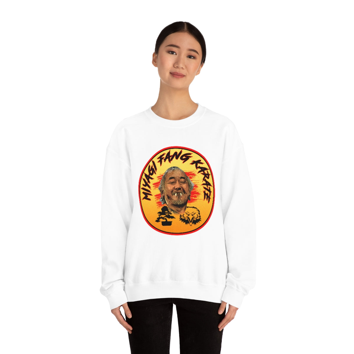 Mr. Myagi Fang - Cobra Kai - Unisex Heavy Blend™ Crewneck Sweatshirt