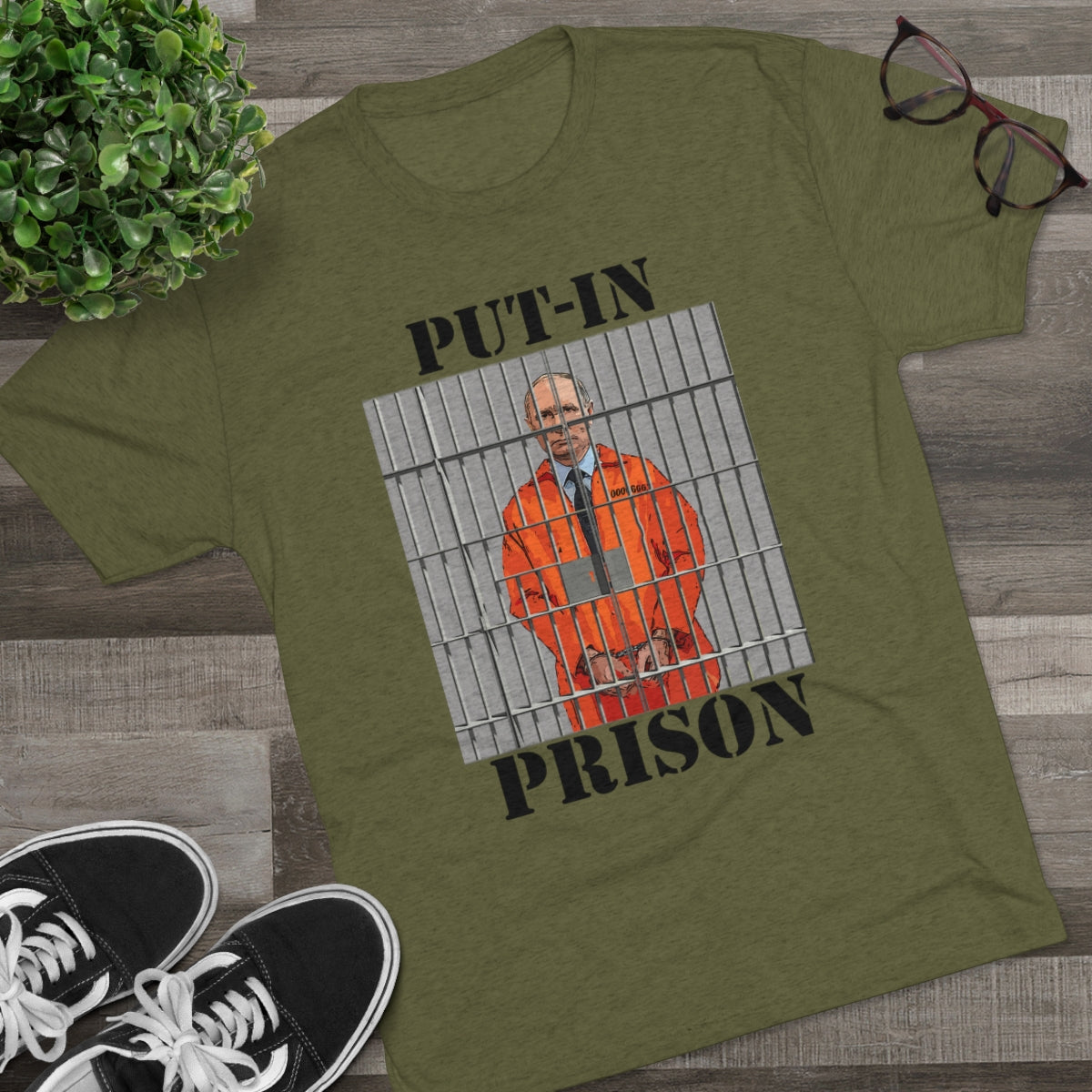 Put-in Prison- Put Putin in Prison- MenBrainStorm Tees