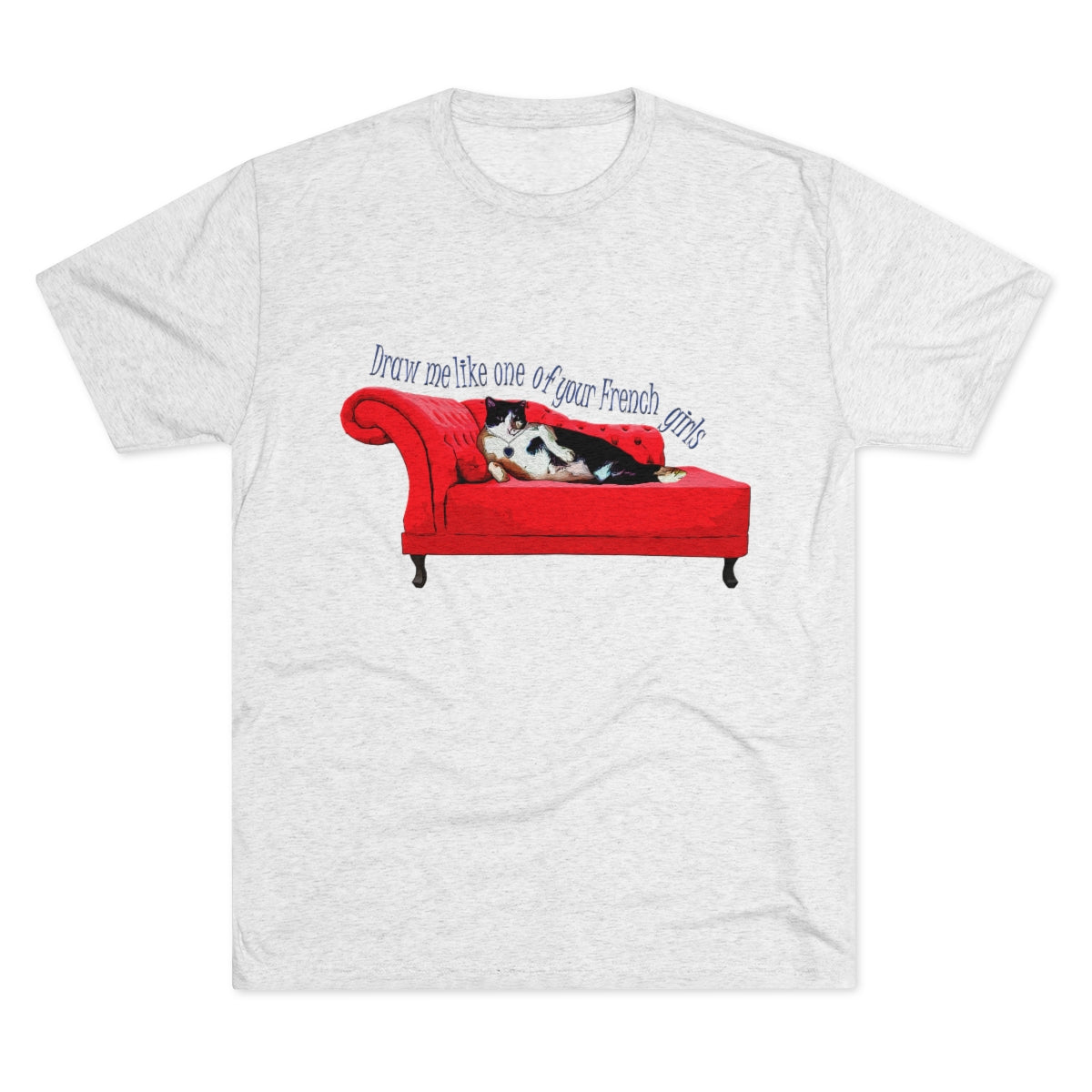 Titanic Chonky Cat- Draw me like one of your French girls- MenBrainStorm Tees