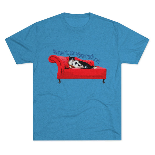Titanic Chonky Cat- Draw me like one of your French girls- MenBrainStorm Tees
