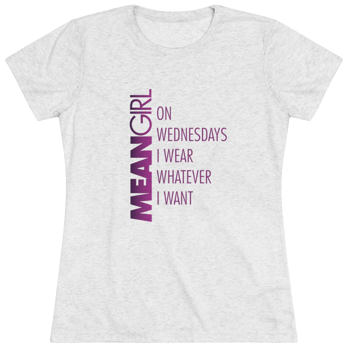 Mean Girls On Wednesdays We Wear Pink Parody- WomenBrainStorm Tees