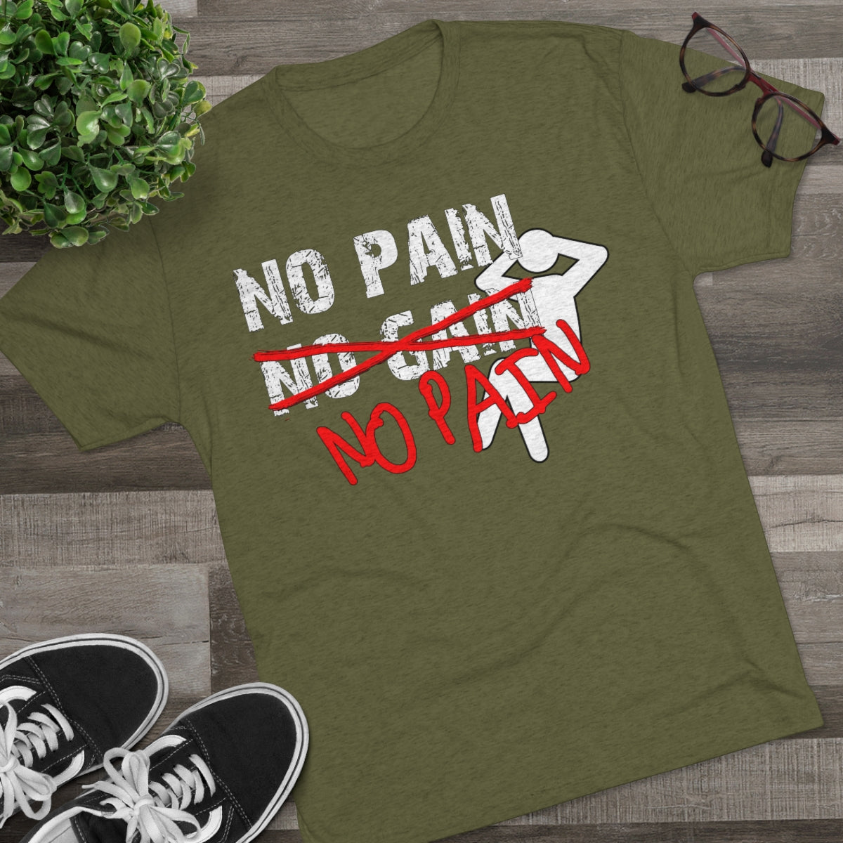 No Pain, No Gain, No Pain!!- Men