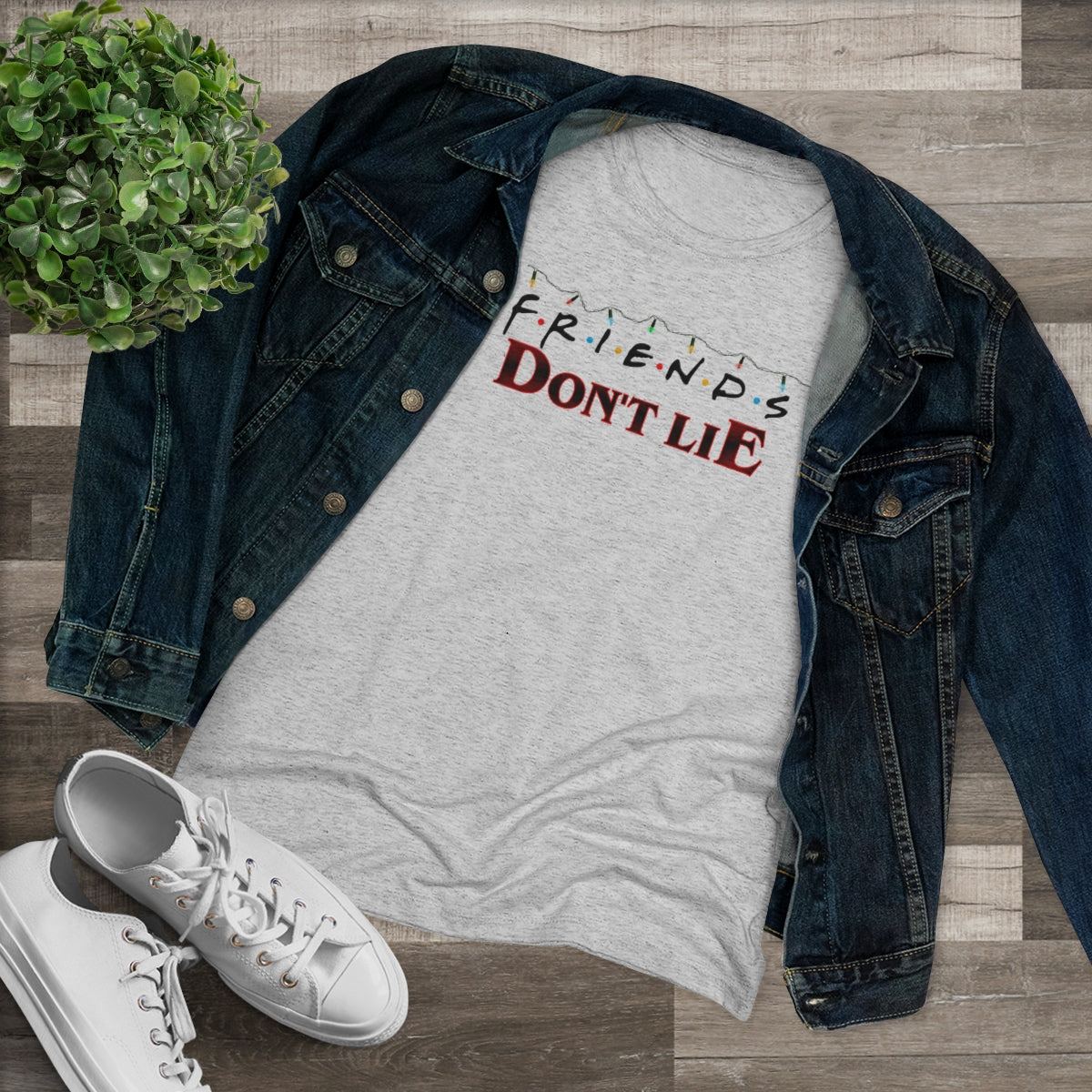 FRIENDS Don't Lie Stranger Things MashupBrainStorm Tees