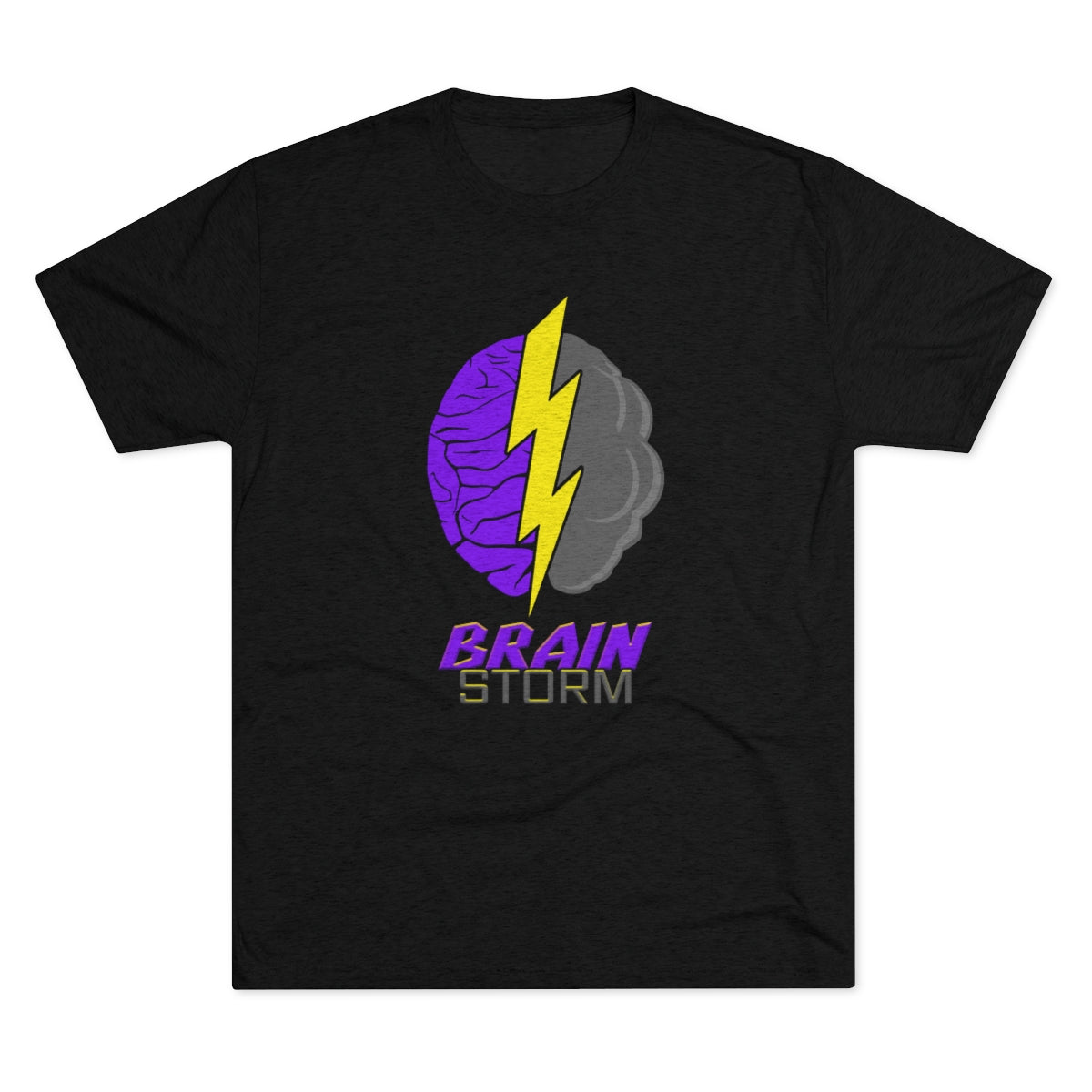 BrainStorm Logo Branded Tee- MenBrainStorm Tees