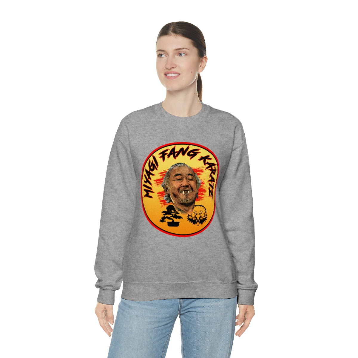 Mr. Myagi Fang - Cobra Kai - Unisex Heavy Blend™ Crewneck Sweatshirt