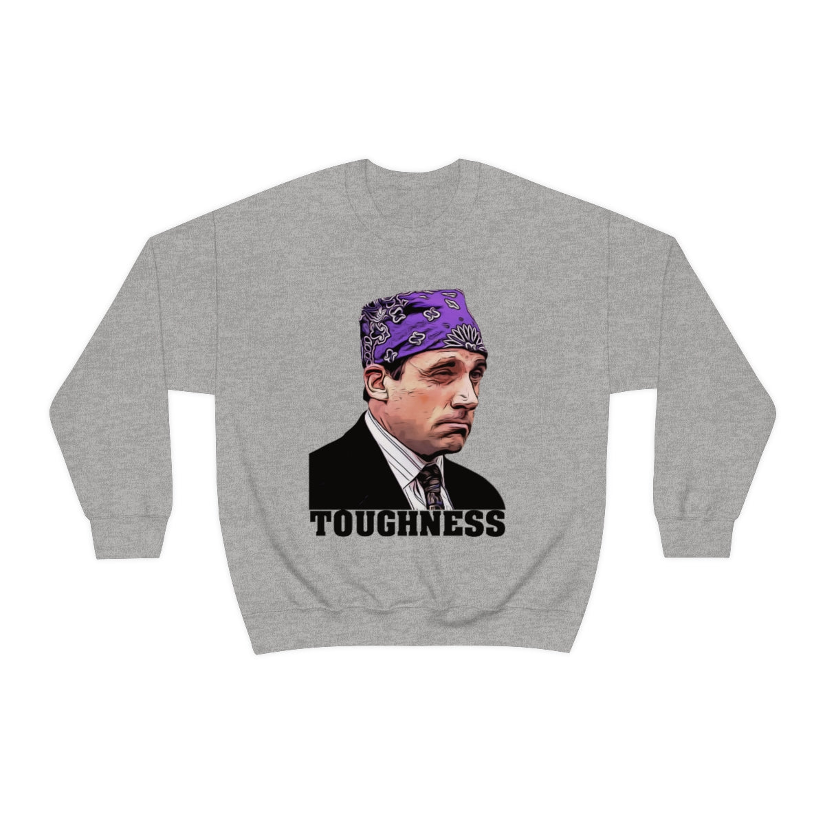 Toughness The Office "Prison Mike" - Unisex Heavy Blend™ Crewneck Sweatshirt