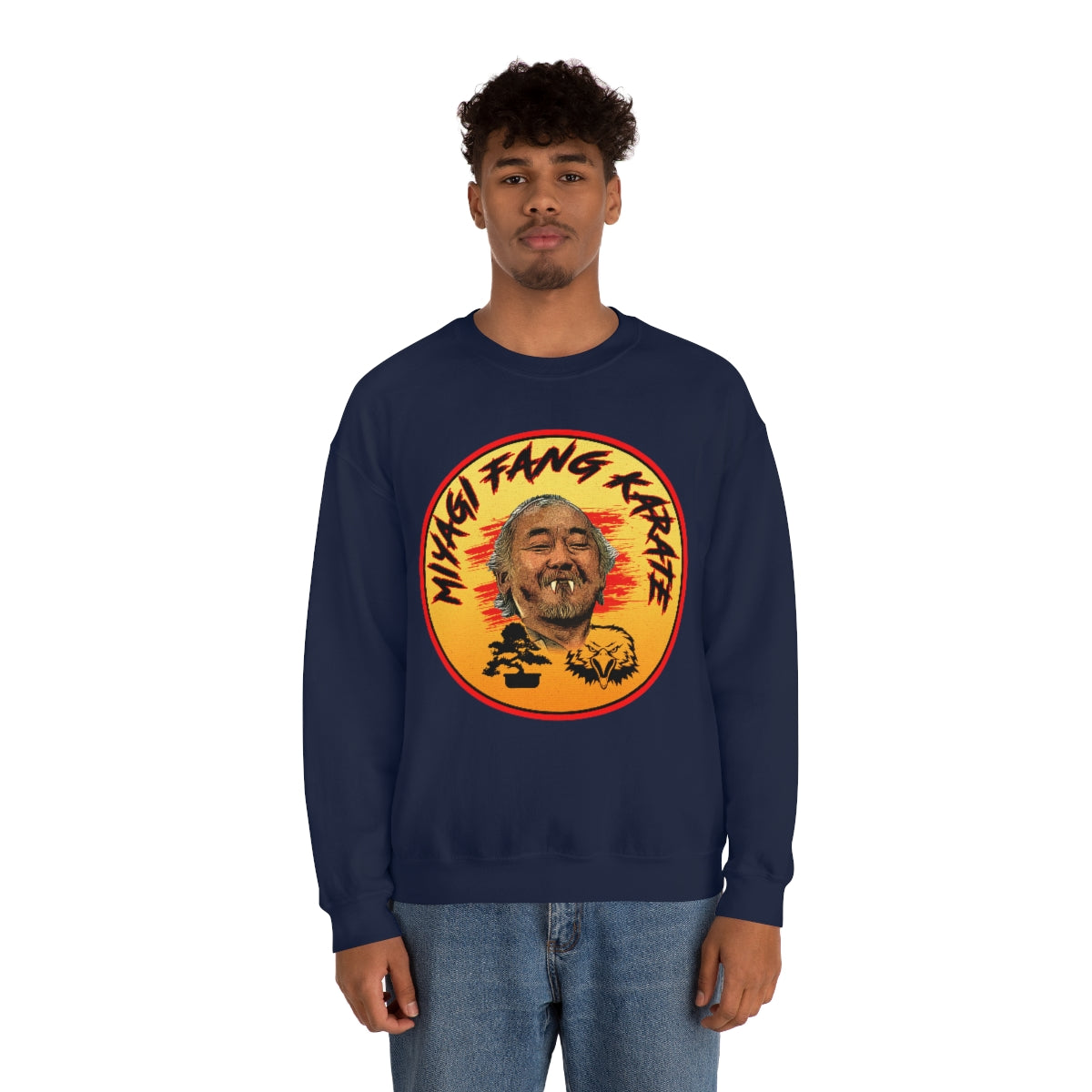 Mr. Myagi Fang - Cobra Kai - Unisex Heavy Blend™ Crewneck Sweatshirt