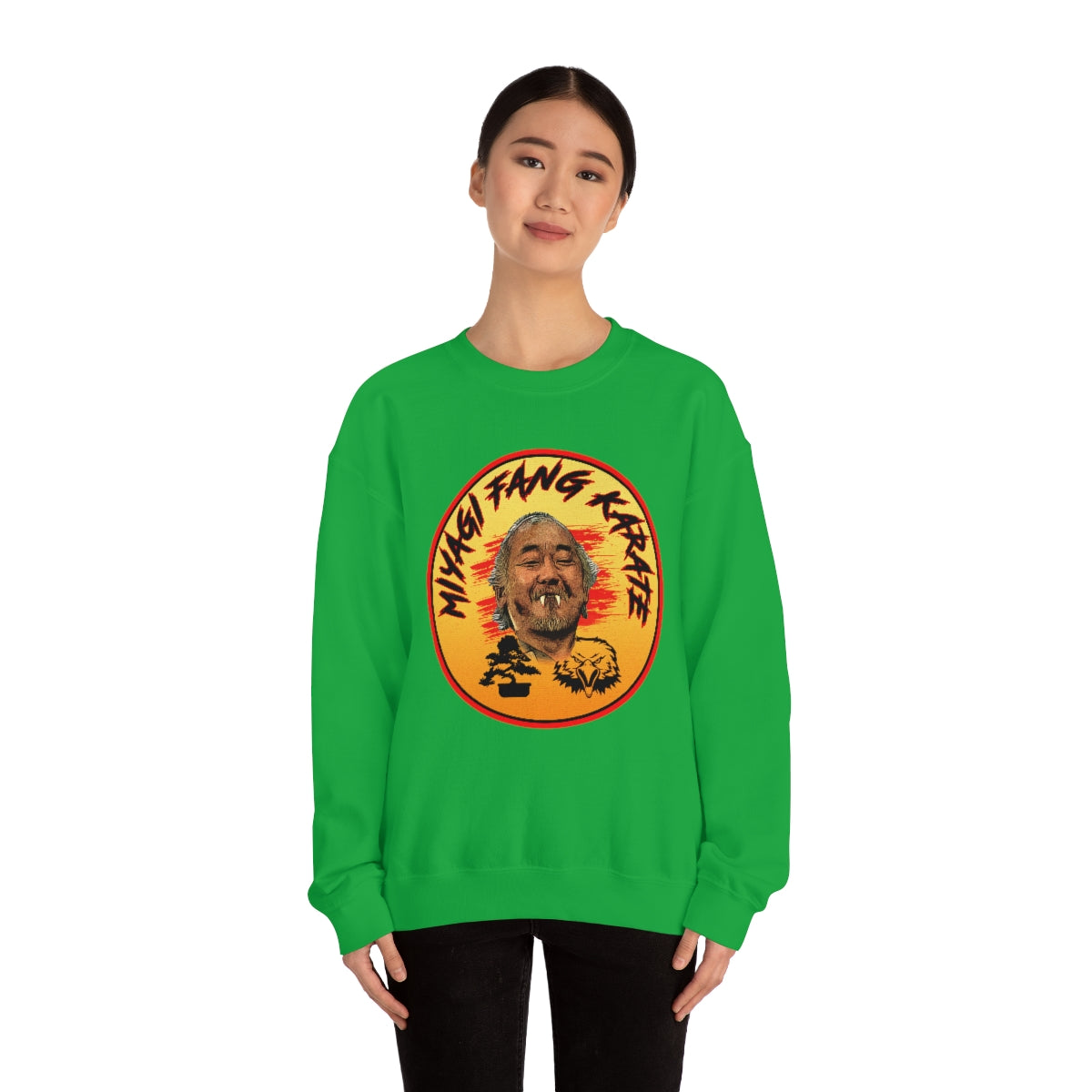 Mr. Myagi Fang - Cobra Kai - Unisex Heavy Blend™ Crewneck Sweatshirt