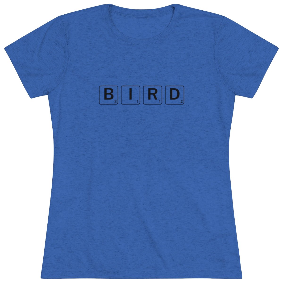 Bird IS the Word Scrabble Tile Style- WomenBrainStorm Tees