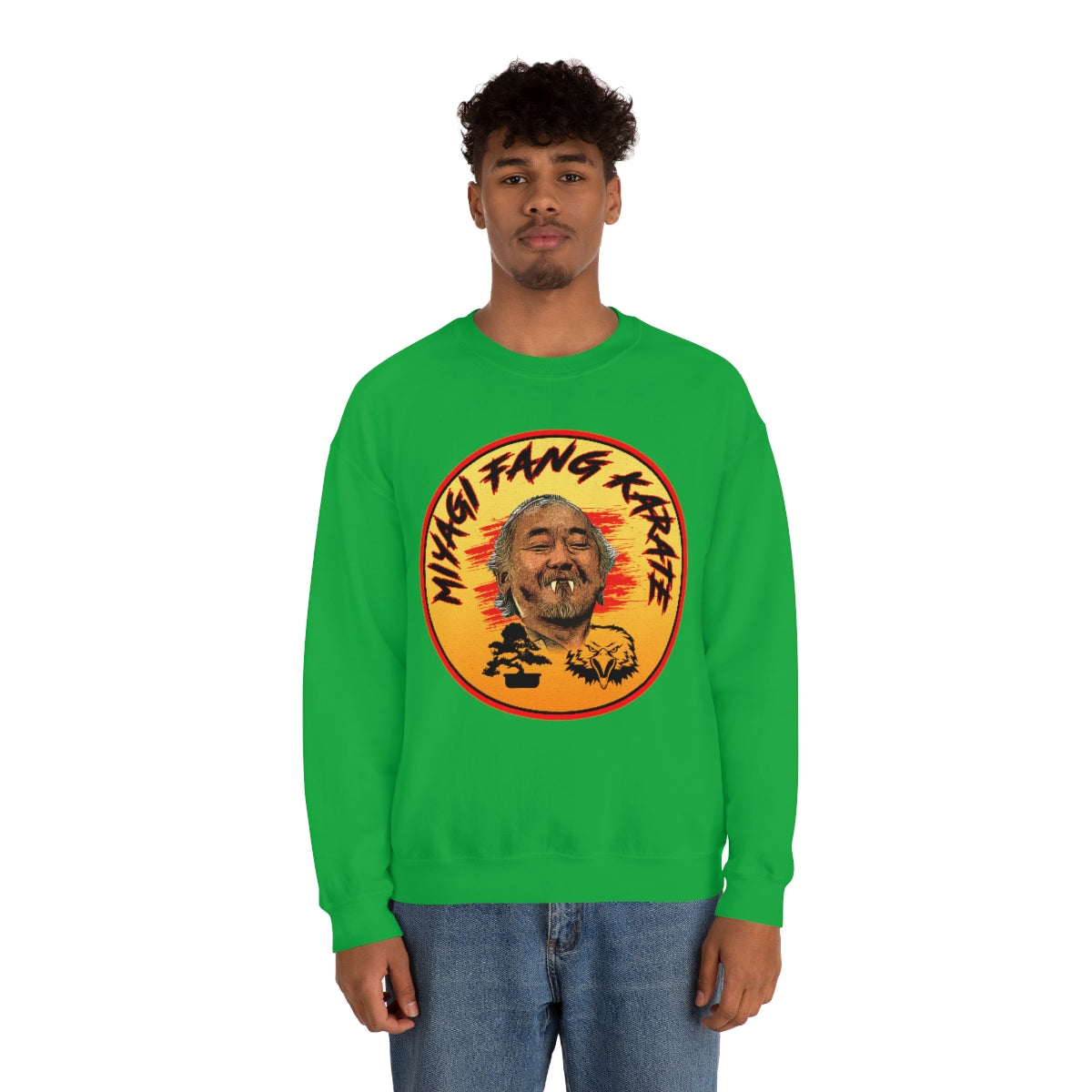 Mr. Myagi Fang - Cobra Kai - Unisex Heavy Blend™ Crewneck Sweatshirt