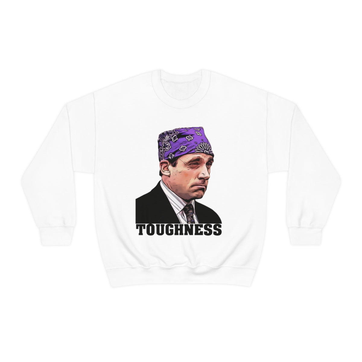 Toughness The Office "Prison Mike" - Unisex Heavy Blend™ Crewneck Sweatshirt