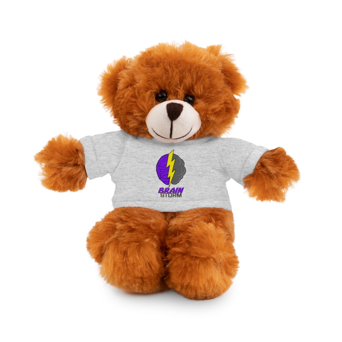 BrainStorm Logo-Stuffed Animals with TeeBrainStorm Tees