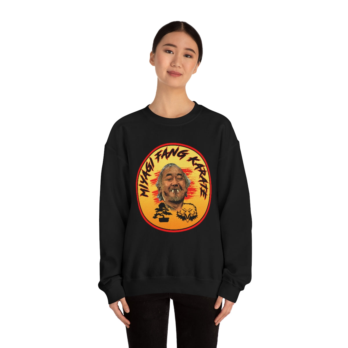 Mr. Myagi Fang - Cobra Kai - Unisex Heavy Blend™ Crewneck Sweatshirt