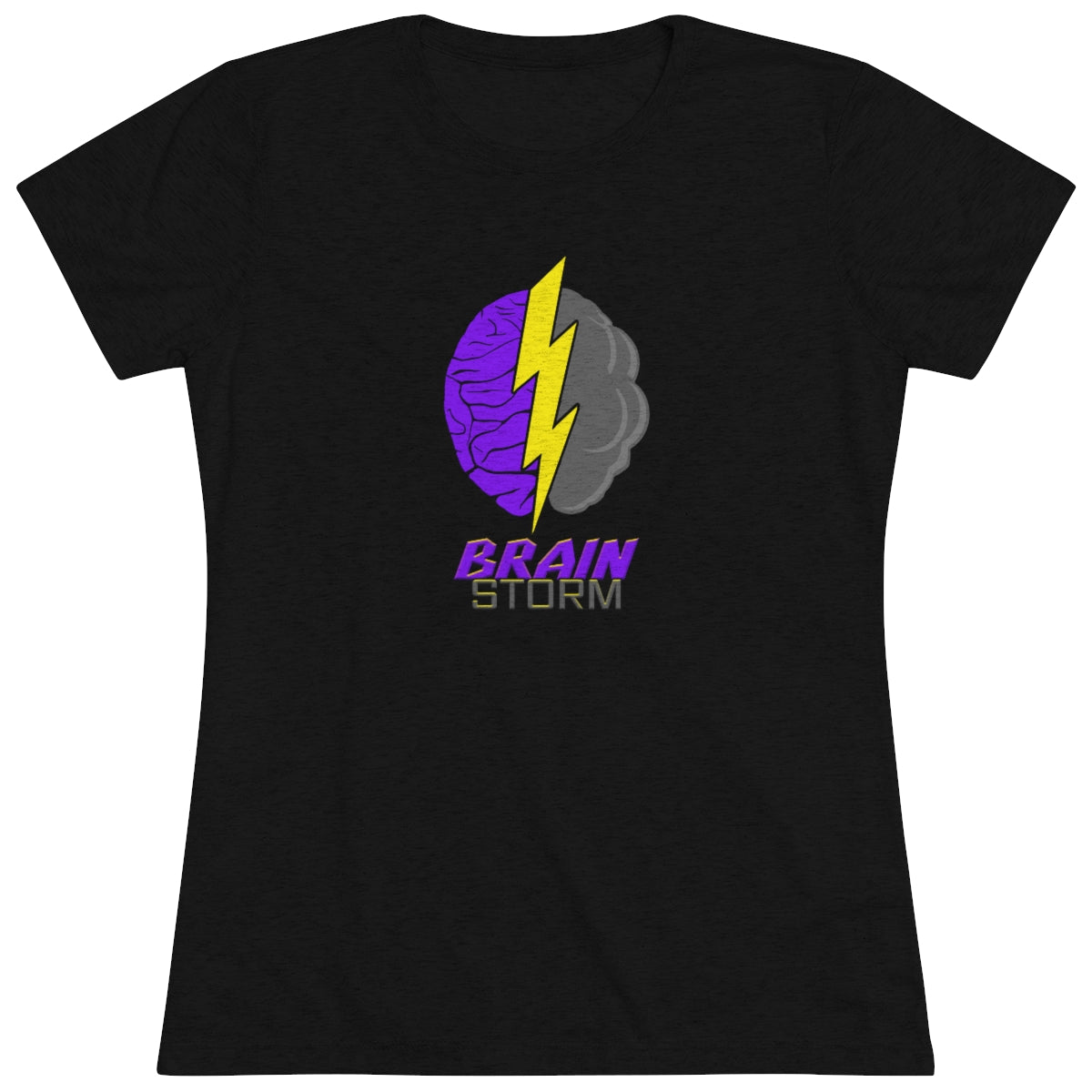 BrainStorm Logo Branded Tee- WomenBrainStorm Tees