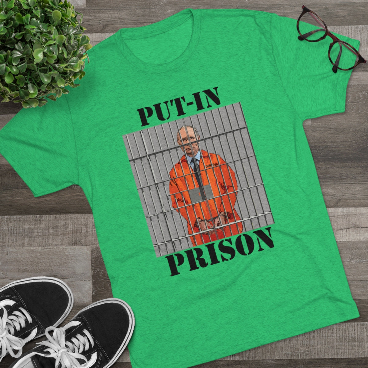 Put-in Prison- Put Putin in Prison- MenBrainStorm Tees