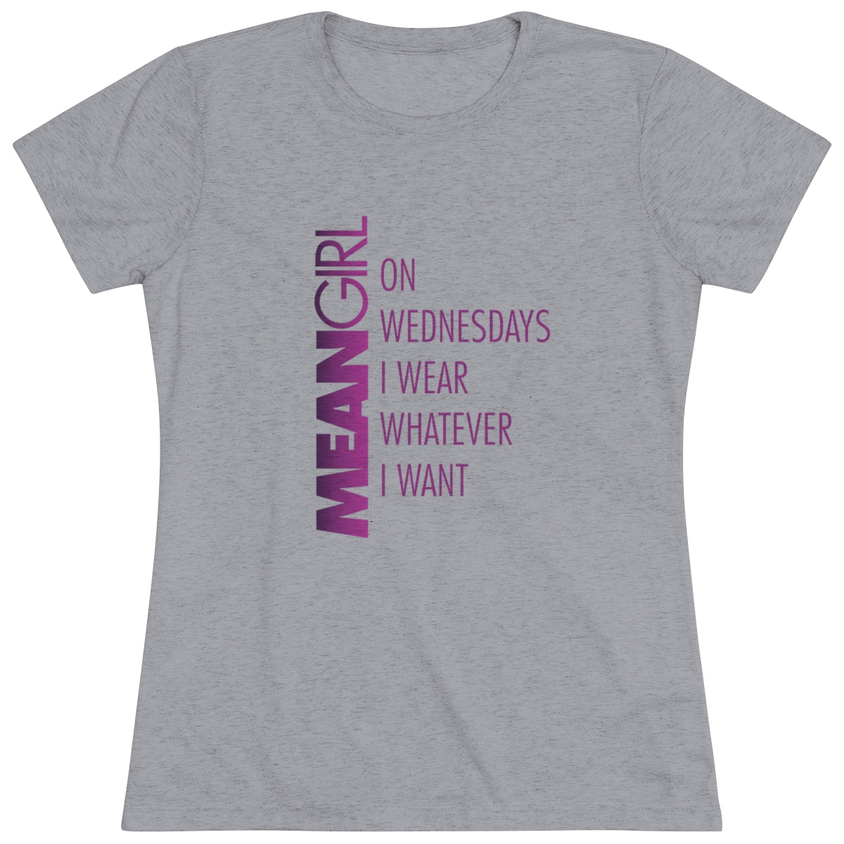 Mean Girls On Wednesdays We Wear Pink Parody- WomenBrainStorm Tees