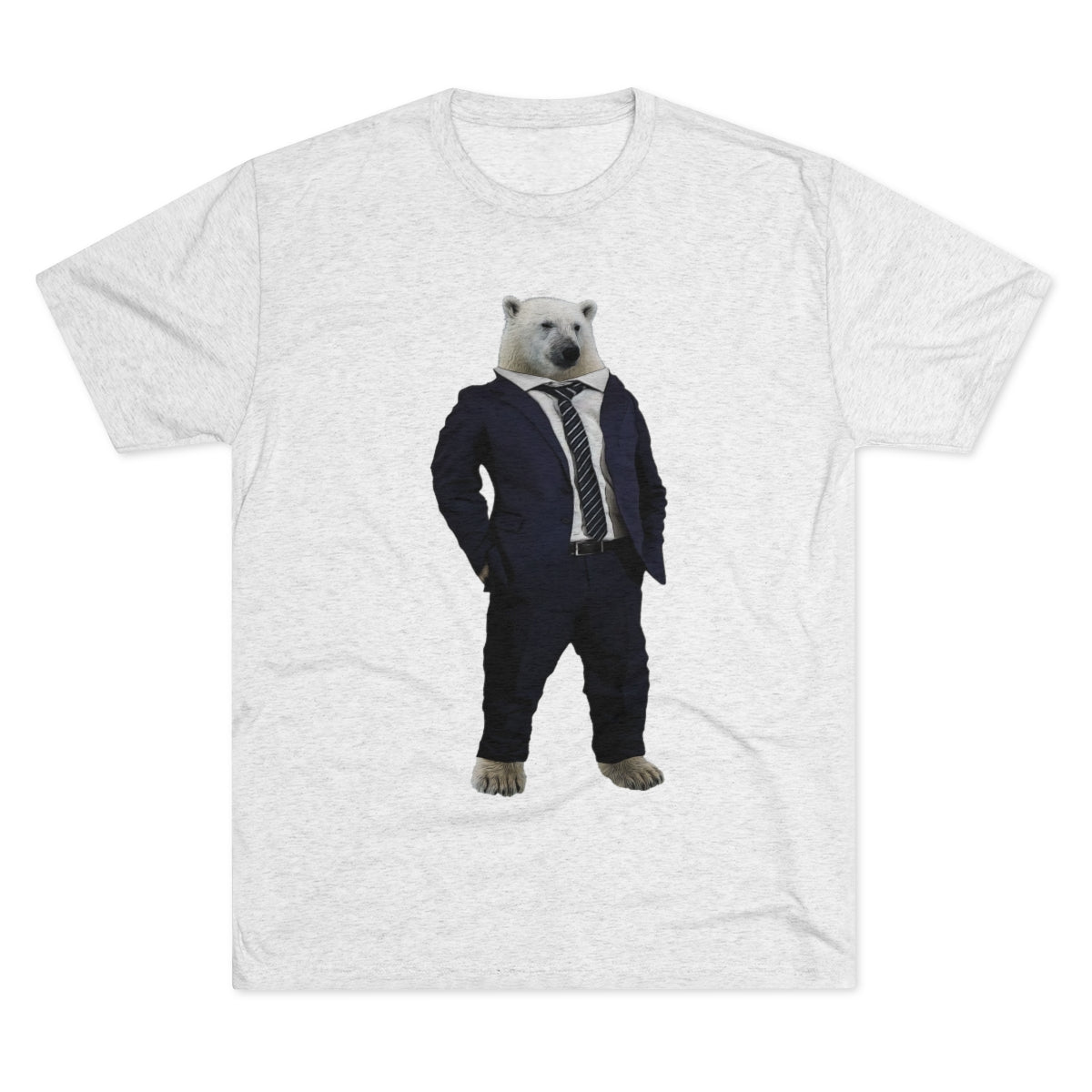 Don't Ask Me Why! Polar bear in a suit- Men