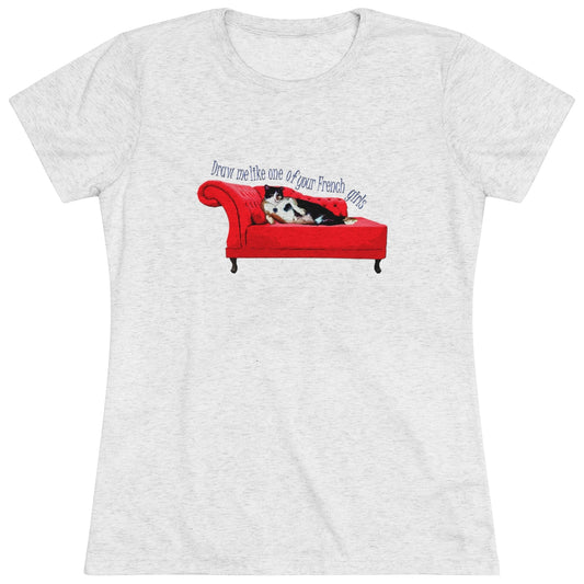 Titanic Chonky Cat- Draw me like one of your French girls- WomenBrainStorm Tees