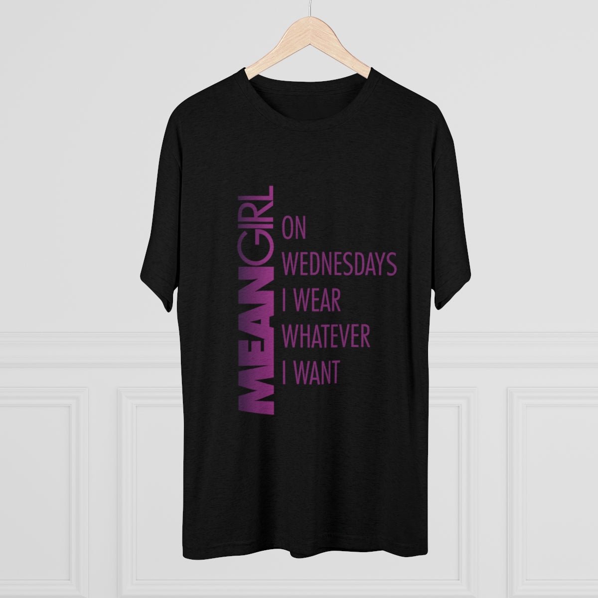 Mean Girls On Wednesdays We Wear Pink Parody- MenBrainStorm Tees