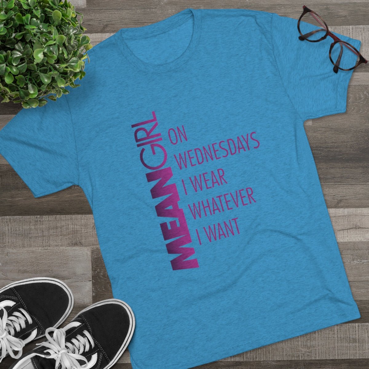 Mean Girls On Wednesdays We Wear Pink Parody- MenBrainStorm Tees