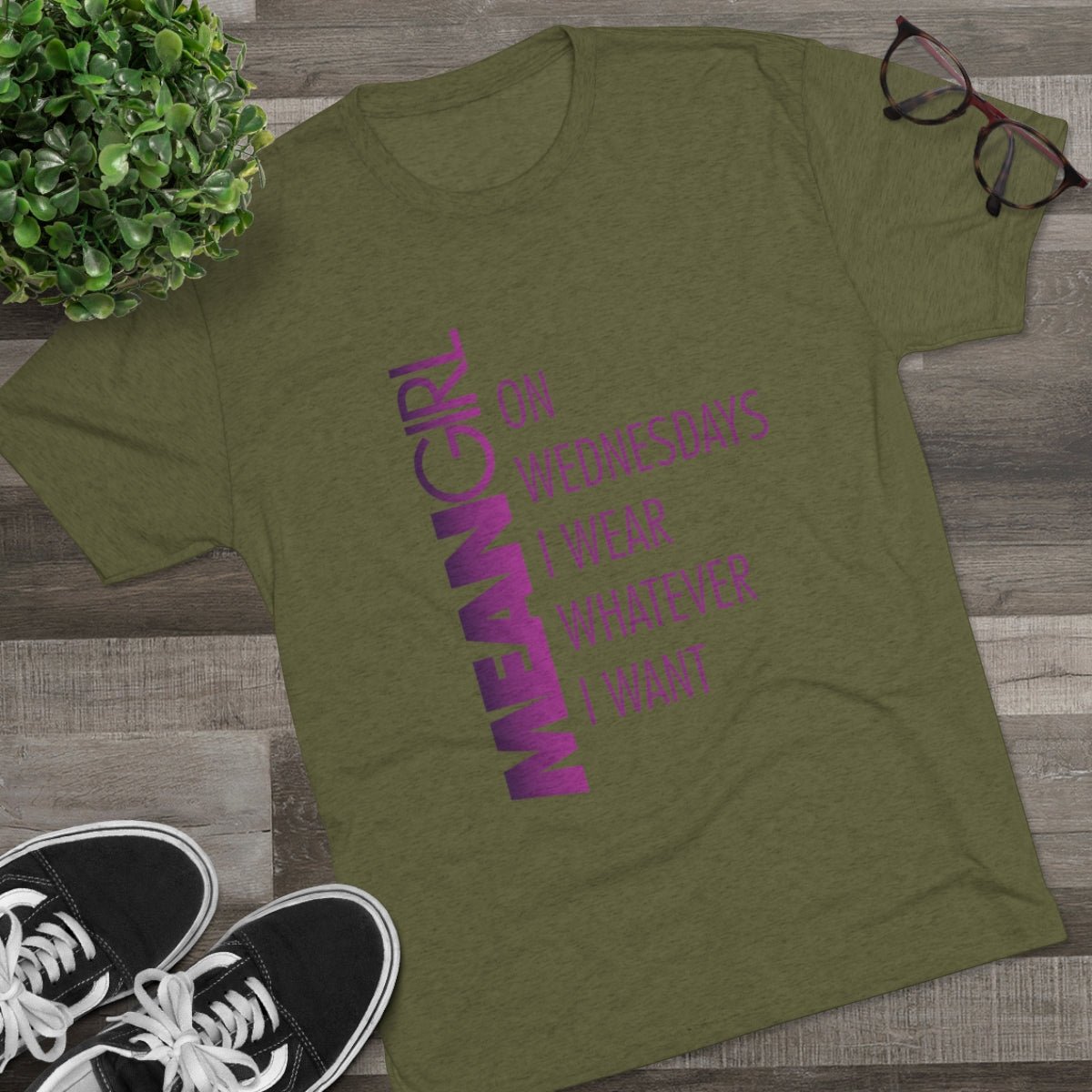 Mean Girls On Wednesdays We Wear Pink Parody- MenBrainStorm Tees