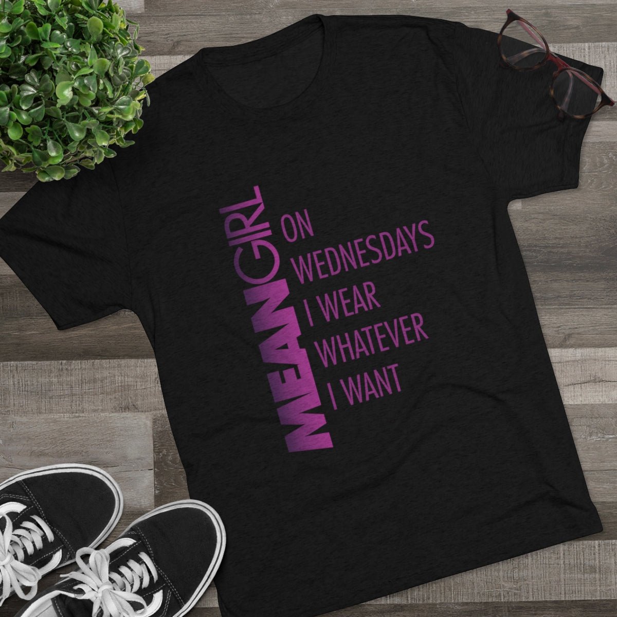 Mean Girls On Wednesdays We Wear Pink Parody- MenBrainStorm Tees