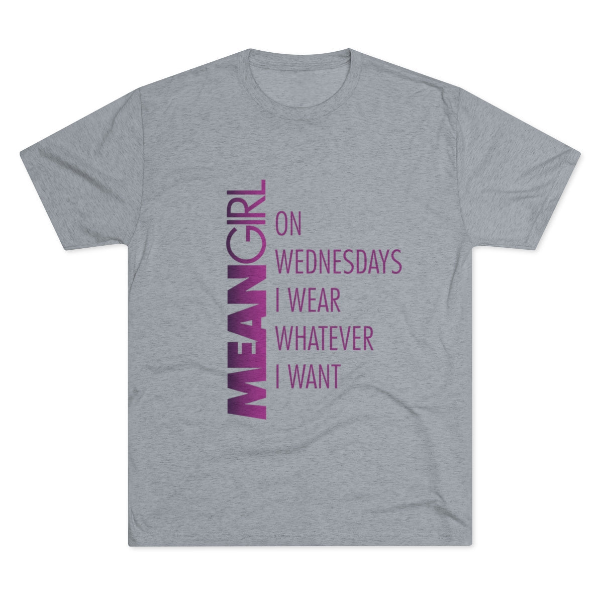 Mean Girls On Wednesdays We Wear Pink Parody- MenBrainStorm Tees